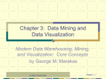 Data Mining and Data Visualization