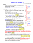 The Central Limit Theorem (CLT)