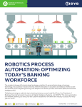 Robotics Process Automation: Optimizing Today`s Banking