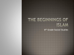 The Beginnings of Islam