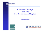 Climate Change and the Mediterranean Region