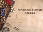 Forward and Backward Chaining
