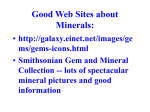 What is a Mineral?