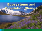 Ecosystems And Population Change_1