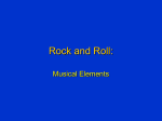 Power Point presentation: basics of music