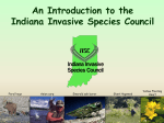 An Introduction to the Indiana Invasive Species Council