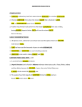 SEDIMENTARY ROCKS PART 2 and METAMORPHIC NOTES KEY