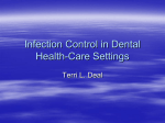 Infection Control in Dental Health-Care Settings