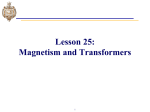 Magnetism and Transformers