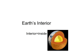 inside earth ppt