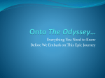 Onto The Odyssey