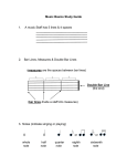 Music Basics Study Guide