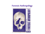 Forensic Anthropology