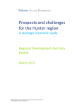 Prospects and challenges for the Hunter region
