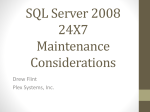SQL Server 2008 Complete Maintenance