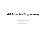 x86 Assembly Programming