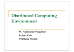 Distributed Computing Environment