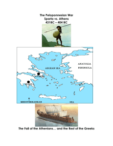 The Peloponnesian War