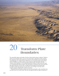 20 Transform Plate Boundaries - North Coast Distance Education