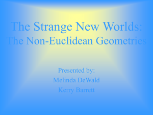 The Strange New Worlds: The Non