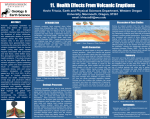 11. Health Effects from Volcanic Eruptions