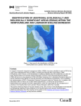 Identification of Additional Ecologically and Biologically Significant