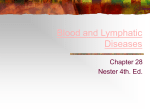 Blood and Lymphatic Diseases