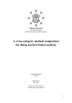 A cross-category method comparison for doing market basket analysis