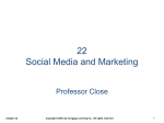Chapter 22 Social Media and Marketing