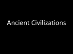 Ancient Civilizations - Spokane Public Schools