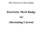 BSA Electricity Merit Badge