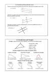 3.4: Parallel and Perpendicular Lines 3.5: Parallel Lines and Triangles