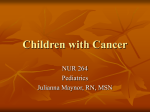 Children with Cancer