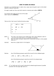 HOW TO NAME AN ANGLE