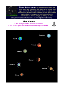 Zoom Astronomy - visit our webpage