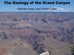 The Geology of the Grand Canyon
