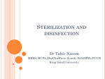 Sterilization and disinfection