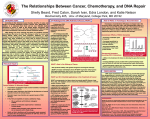 The Relationships Between Cancer, Chemotherapy, and DNA Repair