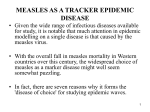 Jan 19-20 Spatial Diffusion of Disease