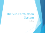 Sun, Moon, and Earth presentation