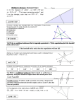 Geometry Fall 2015 Lesson 046