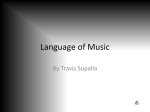 Language of Music - Computer Science | Winona State University