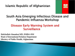 Disease Early Warning System