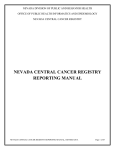 nevada central cancer registry reporting