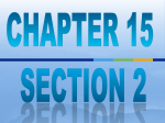 2015-2016 EARTHS HIST Chapter 15 Section 2