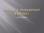 Thematic PowerPoint 2 (music)