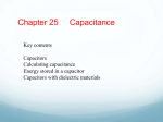 Ch 25 Capacitance