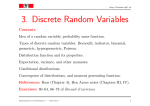 3. Discrete Random Variables
