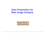 Data Preparation for Web Usage Analytics