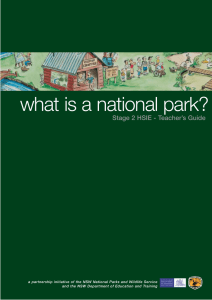What is a national park? - Office of Environment and Heritage